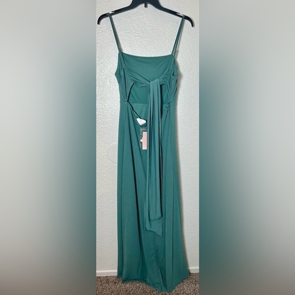 NWT Birdy Grey Benny Dress in Crepe Sea Glass - Picture 4 of 5